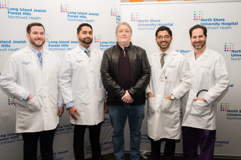 Irish musician is saved twice at two different Northwell Health hospitals