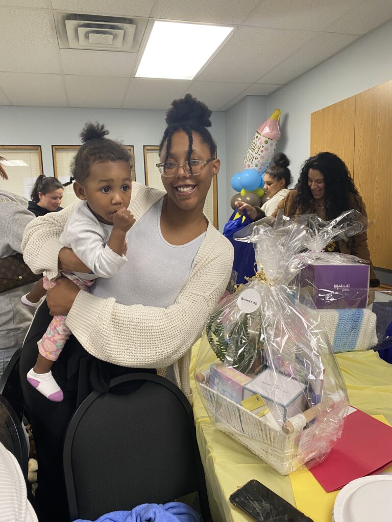 FCA hosts baby shower for women enrolled  in its parents and children together program