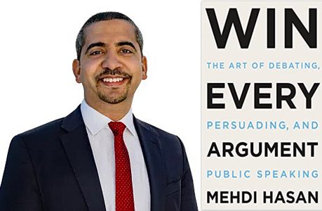 Book signing with Mehdi Hasan at Emanuel