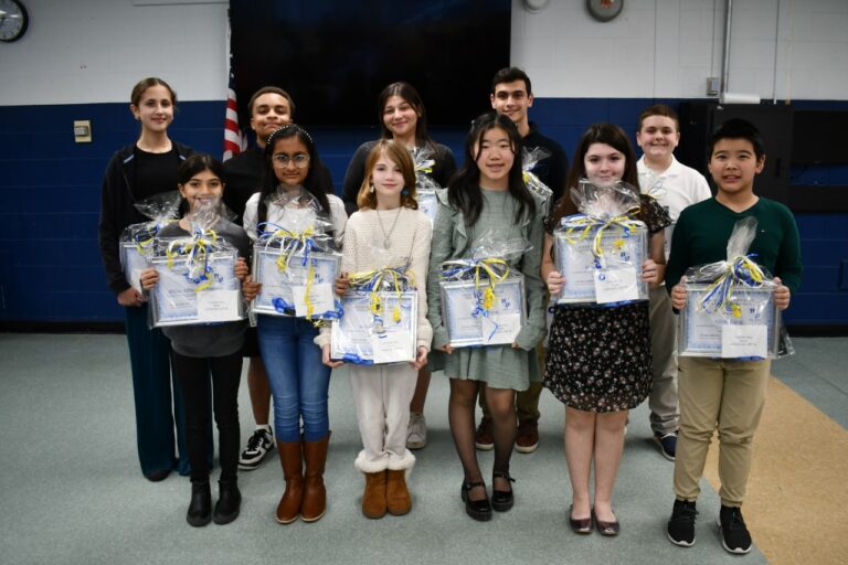 Herricks students honored with peer award