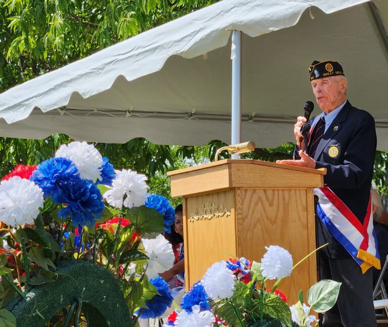 Longtime G.N. resident, grand marshal Morehead expresses gratitude on Memorial Day