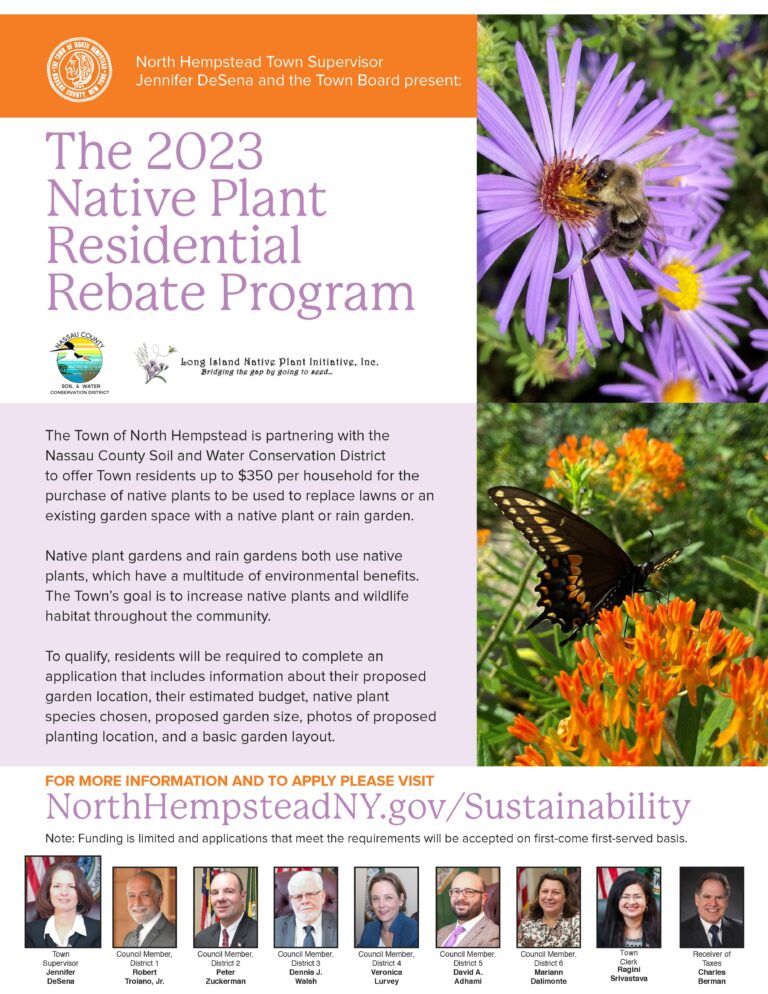 North Hempstead to host native plant rebates for residents