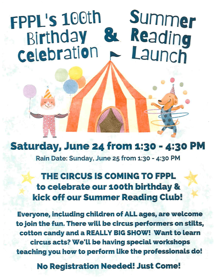 Circus coming to Floral Park Public Library