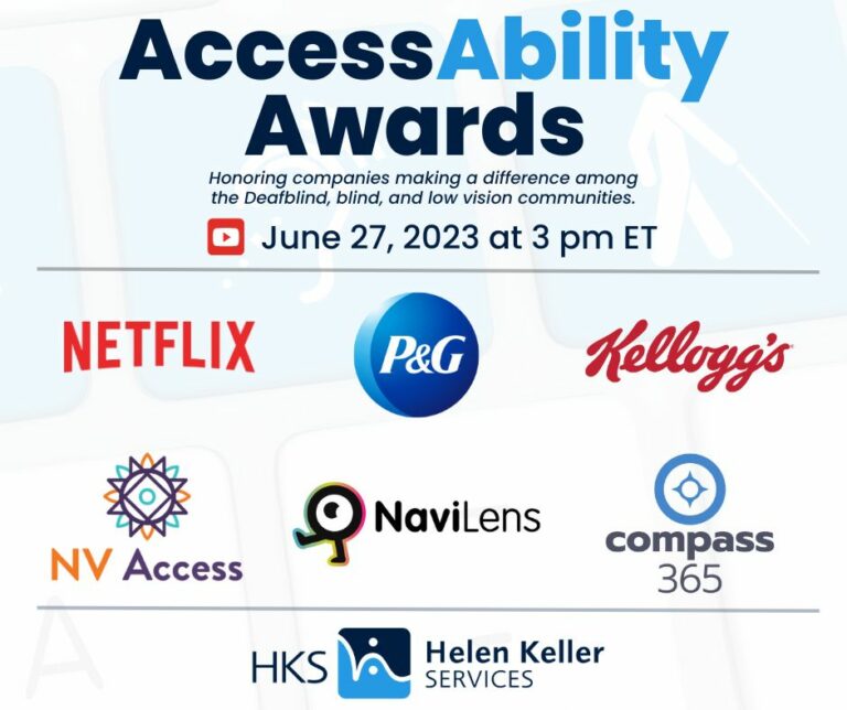 Helen Keller Services hosts 3rd Annual Access-Ability Awards honoring companies supporting deafblind community