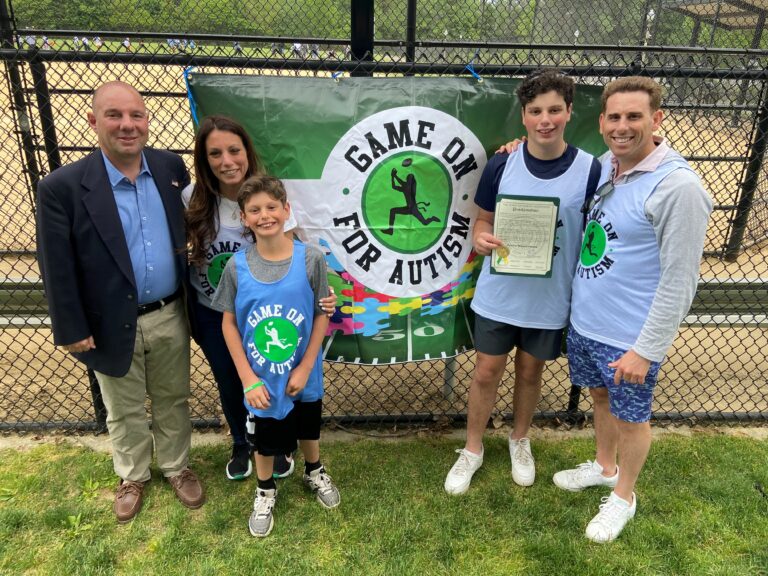 Council Member Zuckerman honors East Hills resident Justin Wasserman at 2nd annual Game On For Autism event