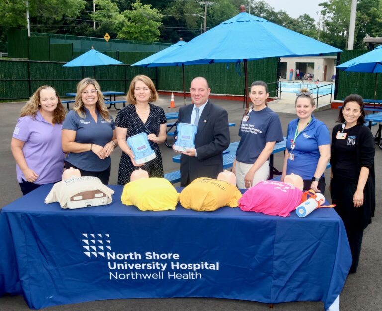 Town officials attend Wellness Wednesday event at Whitney Pond Park
