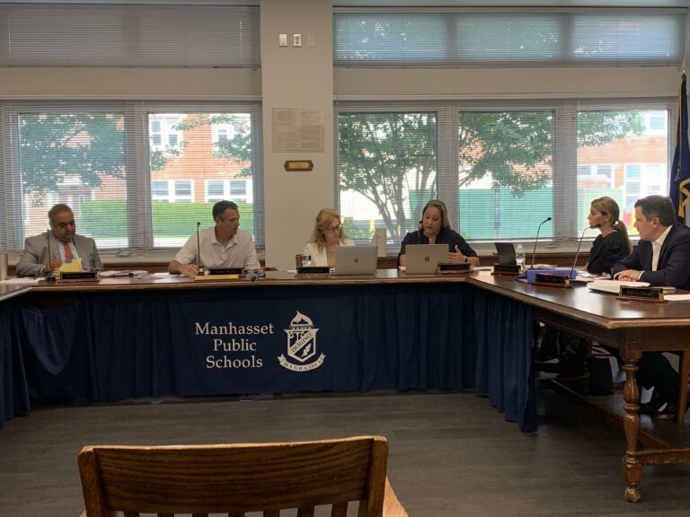 Manhasset BOE views enrollment numbers, sexual harassment policy