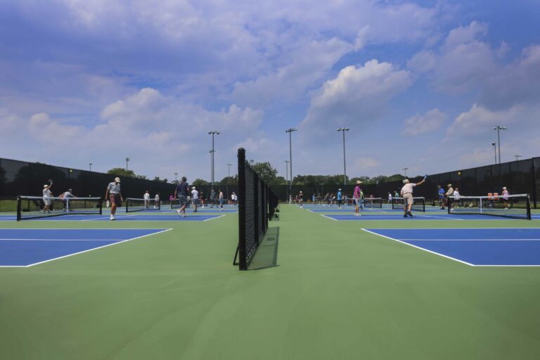 Town board unveils 14 new pickleball courts at Michael J. Tully Park