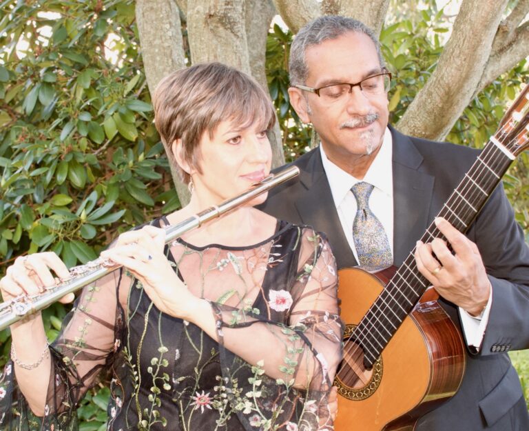 Serenade Duo with flutlist Michelle LaPorte and guitarist Gerry Sulter at G.N. Library