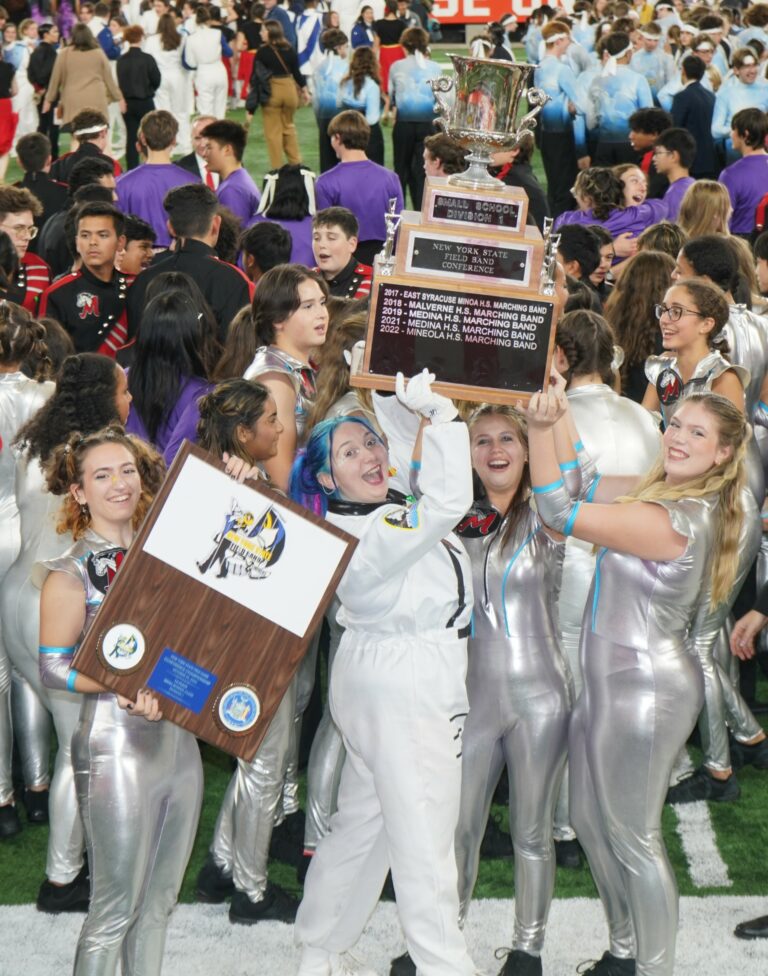 Mineola Marching Band scores second consecutive SS1 championship