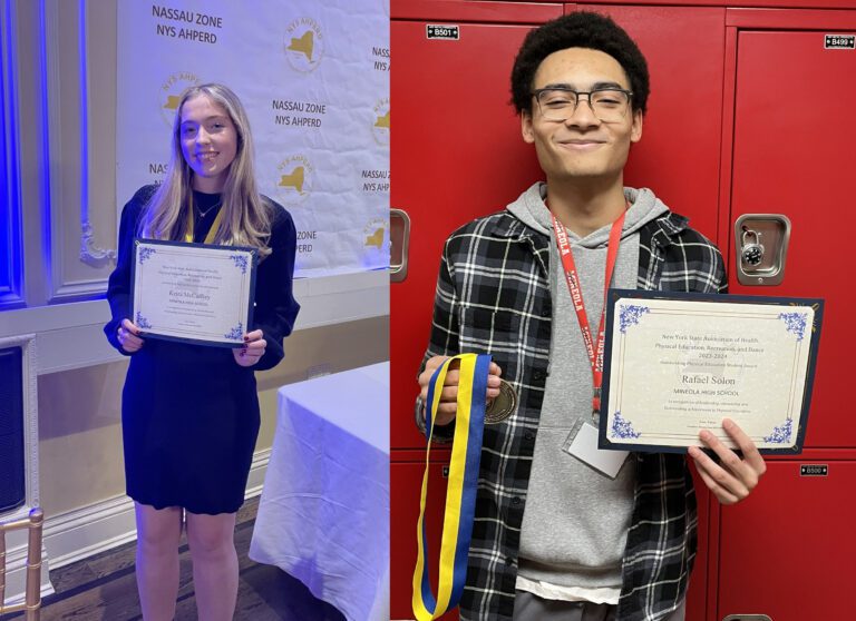 Mineola learners honored for achievements in physical education