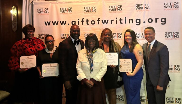 Legislators Solages and Bynoe recognize honorees at Gift of Writing Foundation’s 11th annual fundraising gala