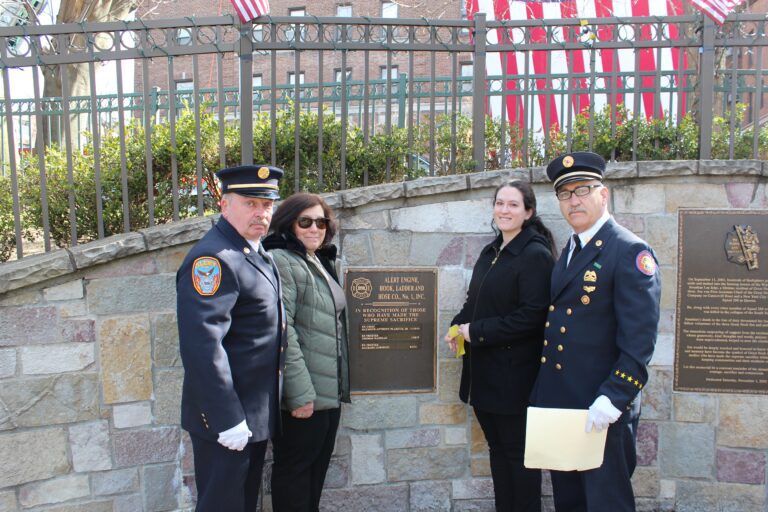 Honoring the memory of Great Neck Alert firefighters Zachary Lobodzic and Thomas Madigan