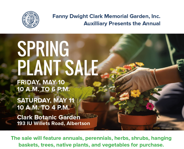 Clark Garden to host annual Mother’s Day plant sale