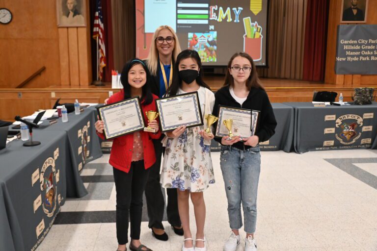New Hyde Park-Garden City Park students honored at May board meeting