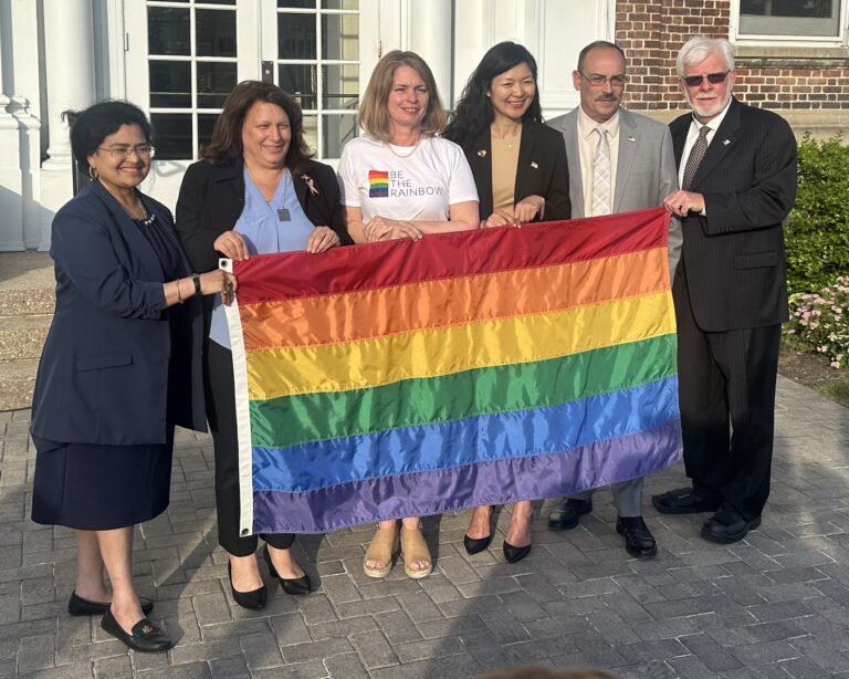 North Hempstead Town Board has heated exchange after DeSena’s support for LGBTQ+ and trans gender residents questioned by resident