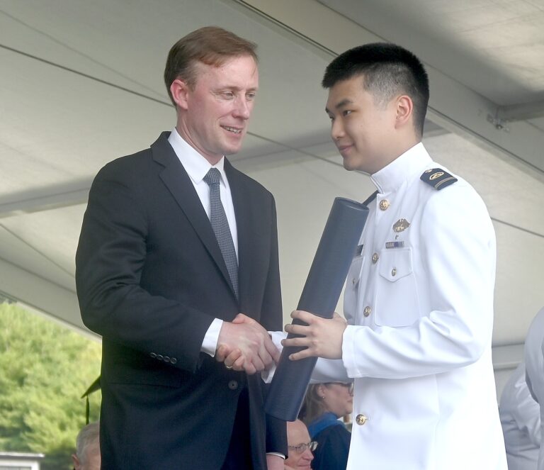 National Security Advisor Jake Sullivan keynote speaker at U.S. Merchant Marine Academy graduation