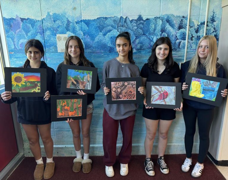 The Wheatley School students honored for art in gardening calendar